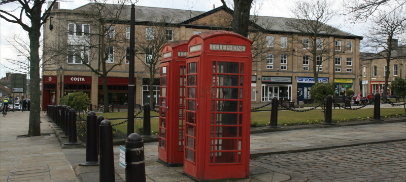 Norfolk Square - Telephone Boxes